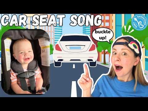 🚗💺 "Buckle Up!" /// Car Seat Safety Song for Kids /// Baby Bandstand with Ms. Alyssa 💺🚗