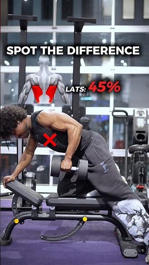 How to Actually Grow your Lats Fast with Dumbbell row #latsworkout #dumbbellrow #backexercises