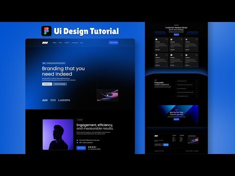 Figma Tutorial for Beginners: Interactive Website UI Design