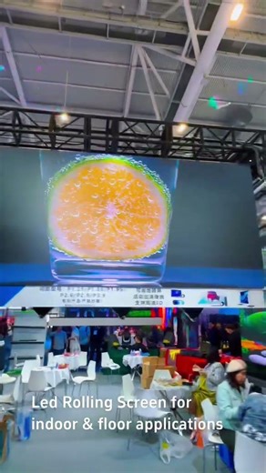 LED Rolling screens-a new generation of flexible display technology!#led #creative