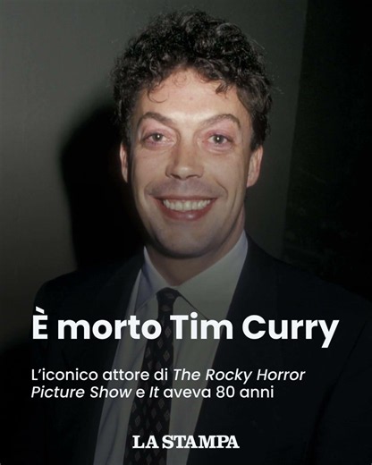 Addio a TIM CURRY