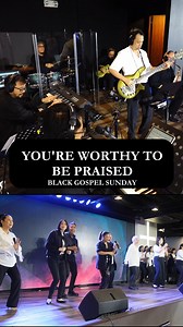 Team ReMastered leading worship at the Black Gospel Service at CCF BGC. Grateful to God for this amazing group of singers and musicians! #ReMastered #BlackGospel #WorthyToBePraised | ReMastered - Music