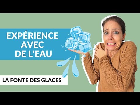 Experiment with water: explaining the melting of ice