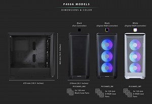 【情報】「新入門散熱好機殼」追風者 phanteks P400A （網孔版）國外影片溫度測試，新增台灣售價 @電腦應用綜合討論 哈啦板 - 巴哈姆特