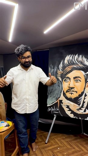 Speed Painting Aaryan Kelvin | Will This Portrait Go Viral?Speed painting by Omprakash ‪@aaryankelvin‬