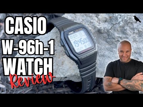 CASIO W-96H-1 Digital Dual-Time Watch Review| Best affordable dual time Watch UNDER $50