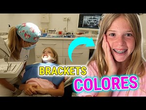 I'M GETTING COLORED BRACES FOR THE FIRST TIME! DANIELA IS SO EXCITED, SHE LOVES IT 💖 Daniela Go