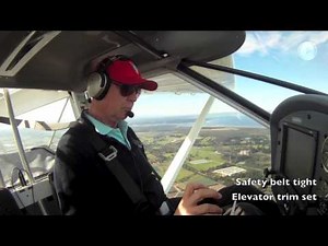 Aeroprakt A22LS Foxbat take-off & landing