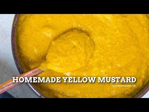 How to Make Yellow Mustard - Better Than Store Bought!
