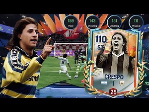 Review HERNÁN CRESPO 106 ST Carnival 25 Icons Player Fc Mobile