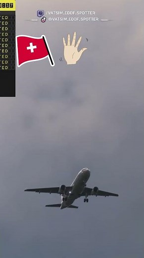 Swiss Pilots = most chill? #vatsim #aviation #msfs2024 #atc