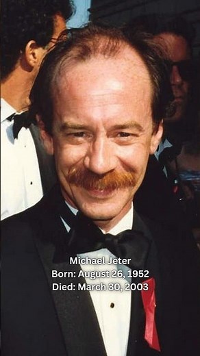 Michael Jeter Portrayed Herman Stiles On Evening Shade🕊️#michaeljeter #actor #fy #shorts #sitcom