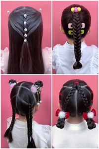 2.2M views · 16K reactions | Easy school hairstyles for girls | Parenting | Facebook