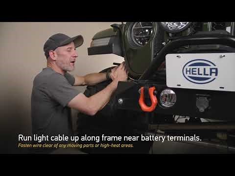 HELLA Blade HP 6" - Installation #hella #jeep #offroad #offroading