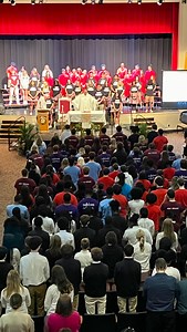 The Class of 2025 last Mass and last day of school! | Cardinal Spellman High School