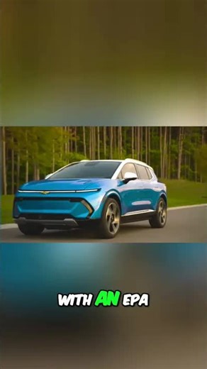 Chevy Equinox EV: Affordable electric SUV with 319-mile range