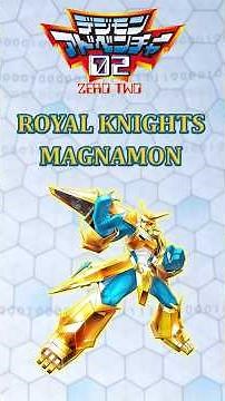 Magnamon: The Mighty Armor Digimon in Royal Knights Lore! #anime #digimon #royalknights #vmon