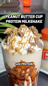 1.4M views · 10K reactions |  42g Protein Peanut Butter Cup Shake –...