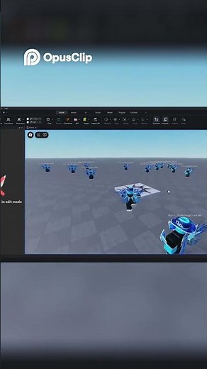 How to Make Parts & Friends Rain from the Sky in Roblox! | #shorts