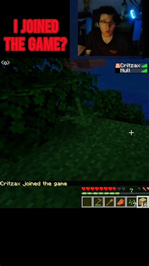 I joined my OWN game!? [Minecraft The Broken Script Mod] #minecraft #brokenscript #scary