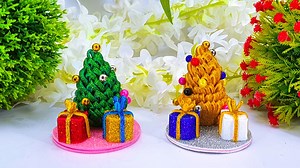 158K views · 3K reactions | Amazing Miniature from Foamiran for New Year and Christmas  DIY Christmas Tree | Xmas Showpiece #ChristmasCrafts #ChristmasDecor #ChristmasTree | Entertaining Arts | Facebook