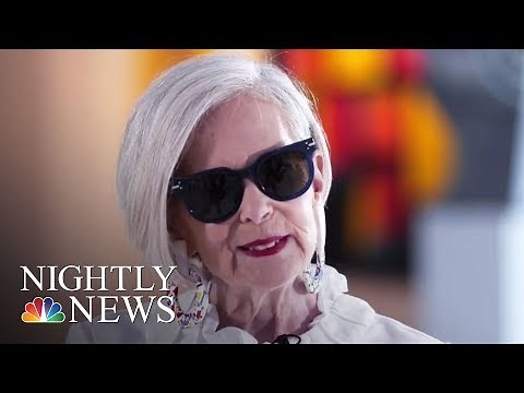 Accidental Icon: 64 Year-Old Fordham Professor Becomes A Fashion Star | NBC Nightly News
