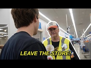 Angry Walmart Employee Pressed Me!