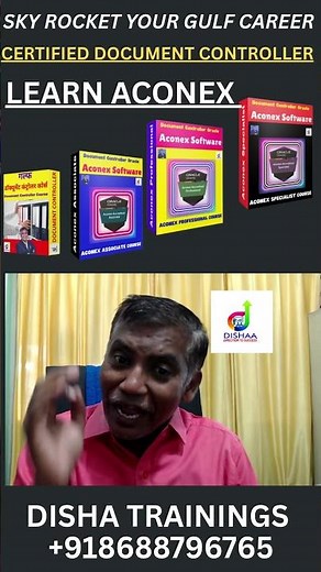 ACONEX TRAINING ONLINE AND OFFLINE IN HINDI