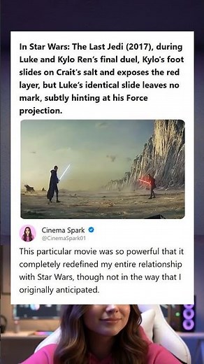 Star Wars The Last Jedi 2017 Detail Lukes Markless Slide Hints at Force Projection