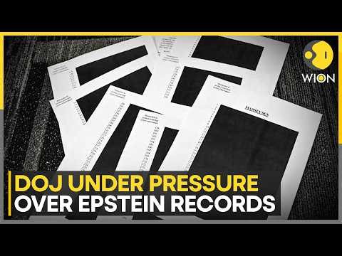 Epstein Files: Judge Orders DOJ to Justify Redactions in Epstein Files | WION