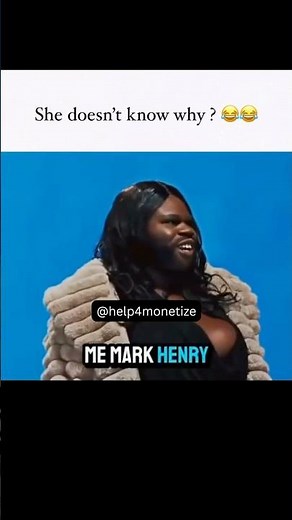 Mark henry 😂.... #sideman #sidemanclips #funny