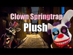 Clown Springtrap custom plush review!