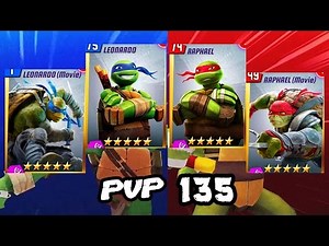 TMNT Legends PVP 135 (Leonardo, Raphael Legend & Leonado, Raphael The Movie)