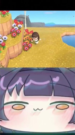 【あつまれ どうぶつの森】虫が苦手すぎる君蜜める #shorts #あつまれどうぶつの森 #あつ森 #虫 #vtuber