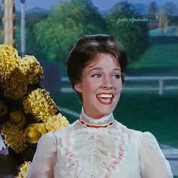 Julie Andrews on working with Dick Van Dyke #marypoppins