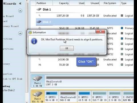 Align All Partitions | MiniTool Partition Wizard Official Video Guide
