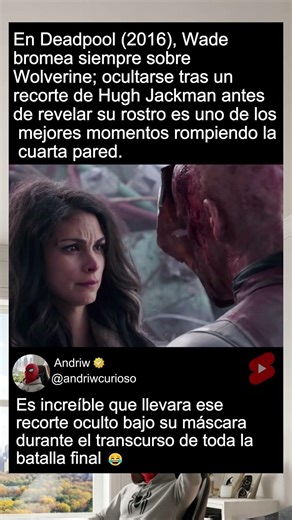 In Deadpool (2016), Wade is always joking about Wolverine...