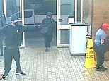 Fast food outlets are targeted by armed trio during 24-hour robbery spree