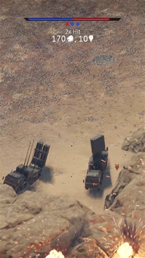 Use tracking munition to scout target #warthunder #indirectfire #artillery