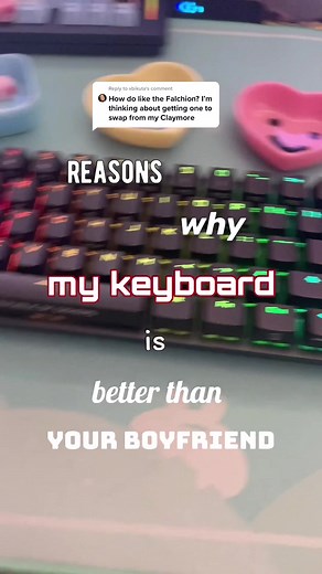 ROG Falchion Keycaps Not Changing Color? #ASUS #ASUSROG #ROGFalchion