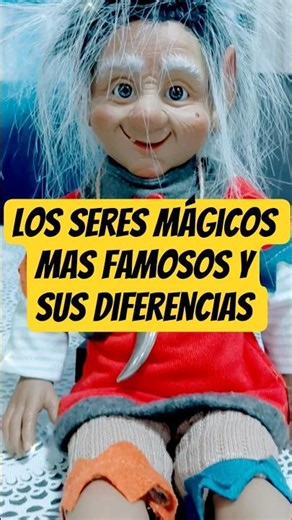 The most famous magical beings and their differences #goblins #realgoblins #fairies