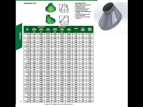 Como hacer una reducion excéntrica en Solidworks 2014