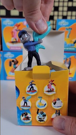 Complete Set McDonald's Happy Meal Zootopia 2 Collectible Toys