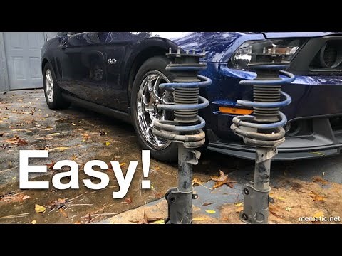Changing Mustang Struts 2010-2014