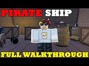 PROJECT: ESCAPE ROOM *How to Escape Pirate Ship* FULL WALKTHROUGH [Roblox]