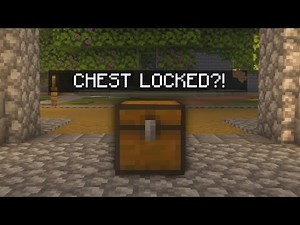 Simple: How To Use & Make LOCKABLE CHESTS In Minecraft - Lightweight Chests