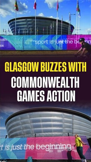 Glasgow Buzzes With Commonwealth Games Action #commonwealthgames