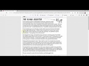 Year 4 Reading Comprehension Homework Marking Test 16