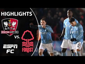 🚨 PENALTY SHOOTOUT 🚨 Exeter City vs. Nottingham Forest | FA Cup Highlights | ESPN FC