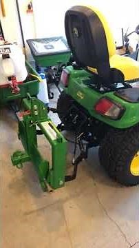 John Deere 3-Point Hitch Installed